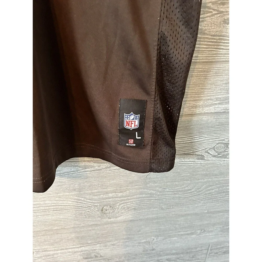 Cleveland Browns #16‎ Cribbs NFL Brown Football Jersey Youth Large 14-16